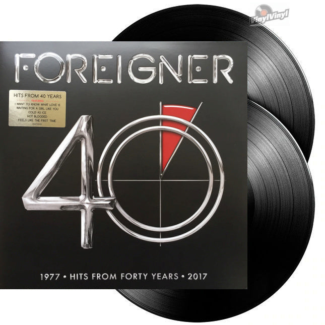 Foreigner - 40: Hits From Forty Years 1977-2017 (2 Lp's) | Vinyl