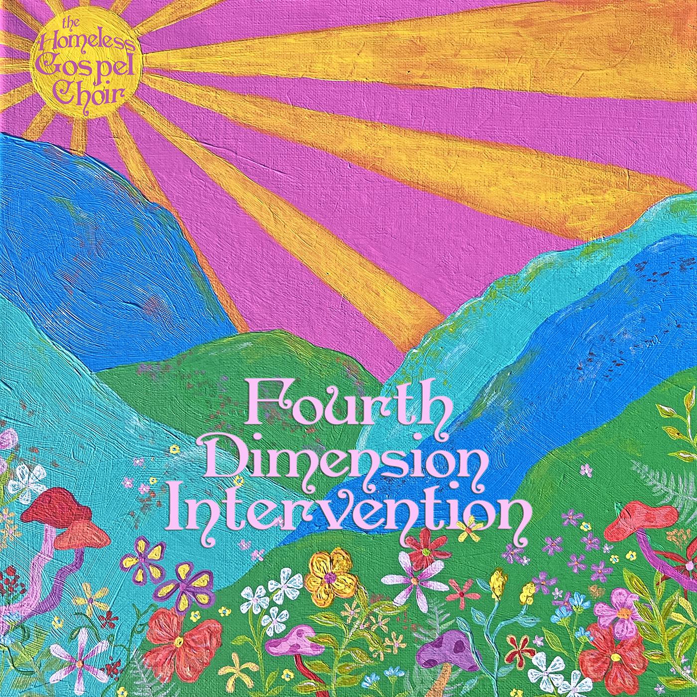The Homeless Gospel Choir | Fourth Dimension Intervention (SEAGLASS BLUE VINYL) | Vinyl