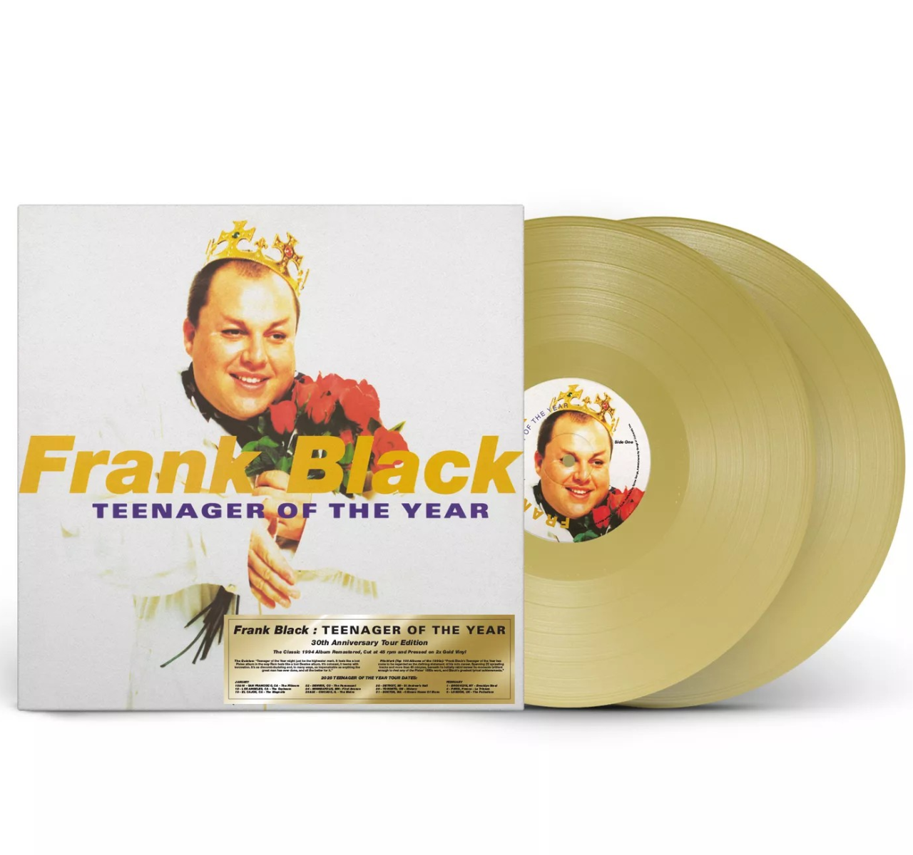 Frank Black | Teenager Of The Year (Gold Colored Vinyl) (2 Lp's) | Vinyl