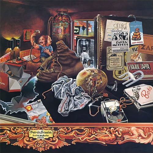 Frank Zappa - Over-Nite Sensation [50th Anniversary] [Deluxe Clear w/ Splatter 3 LP] | Vinyl