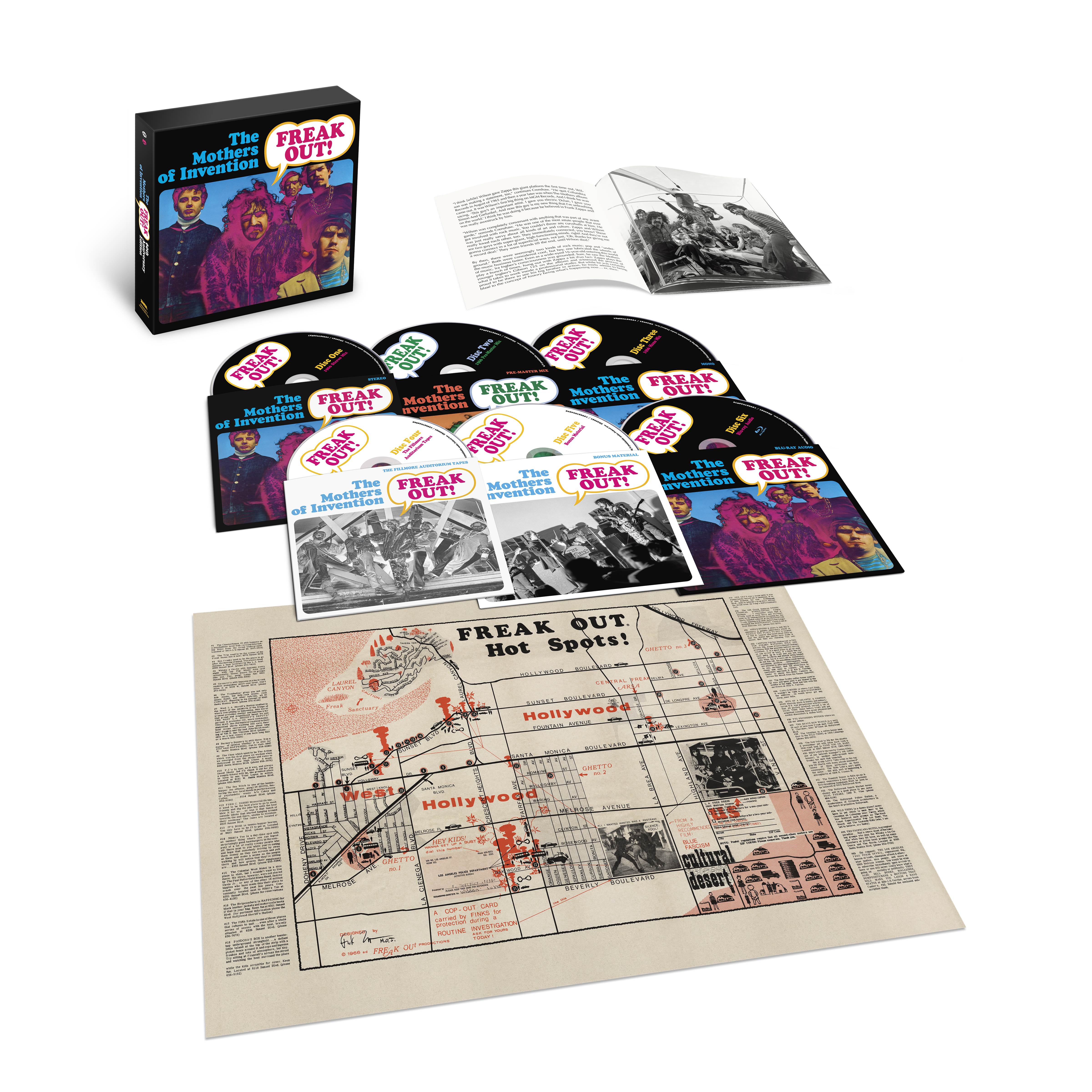 Frank Zappa/The Mothers Of Invention - Freak Out! (60Th Anniversary) [Super Deluxe Box Set] [5 CD/Blu-Ray] | CD