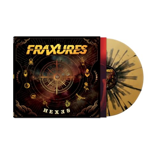 Fraxures - Hexes (Limited Edition) [Black/Gold Splatter Vinyl] | Vinyl