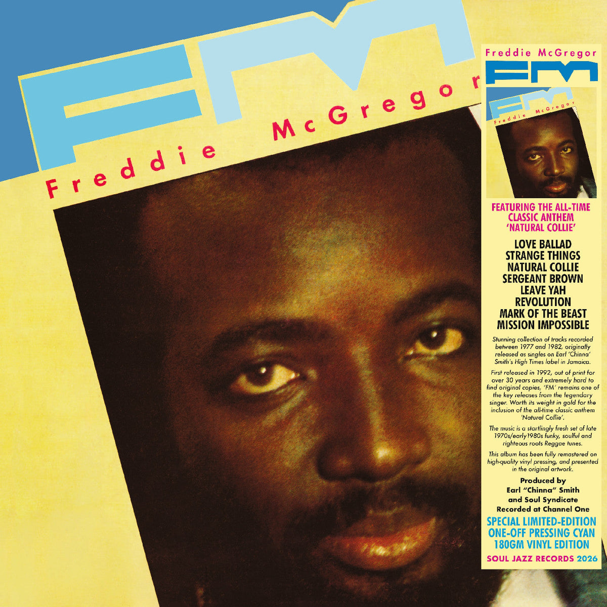 Freddie McGregor - FM [Cyan Vinyl] | Vinyl