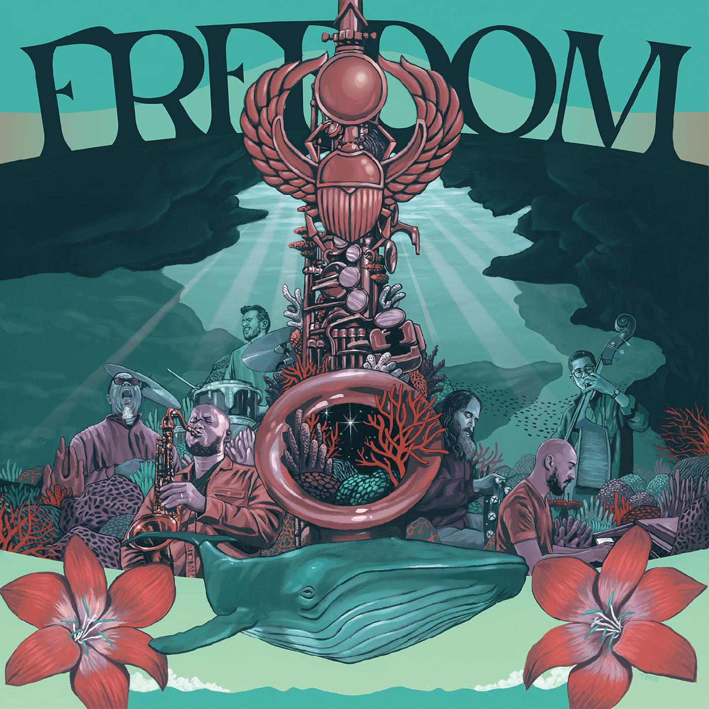 Mark & Friends de Clive-Lowe | Freedom - Celebrating The Music Of Pharaoh Sanders | Vinyl