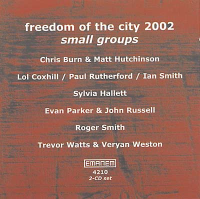 VA | Freedom Of The City Festival 2002-Small Groups | CD