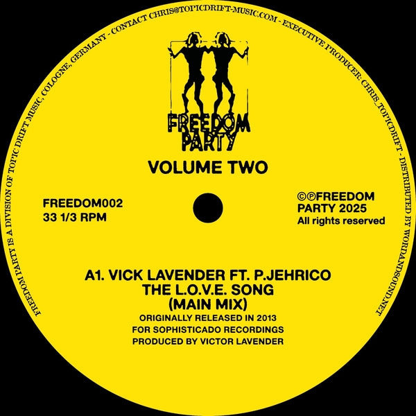 Various Artists | Freedom Party Vol. 2 | Vinyl
