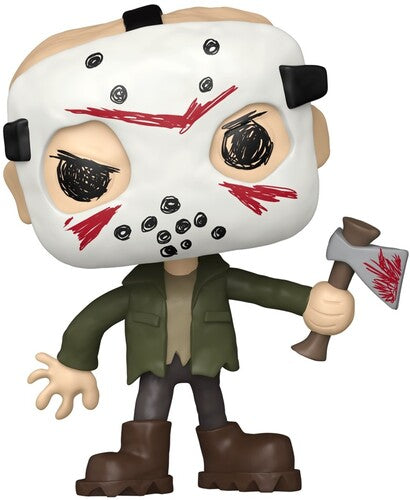 Friday the 13th - Funko POP! Movies: Friday the 13th: Jason (Doodles) (Vinyl Figure, Collectible) | Action Figure