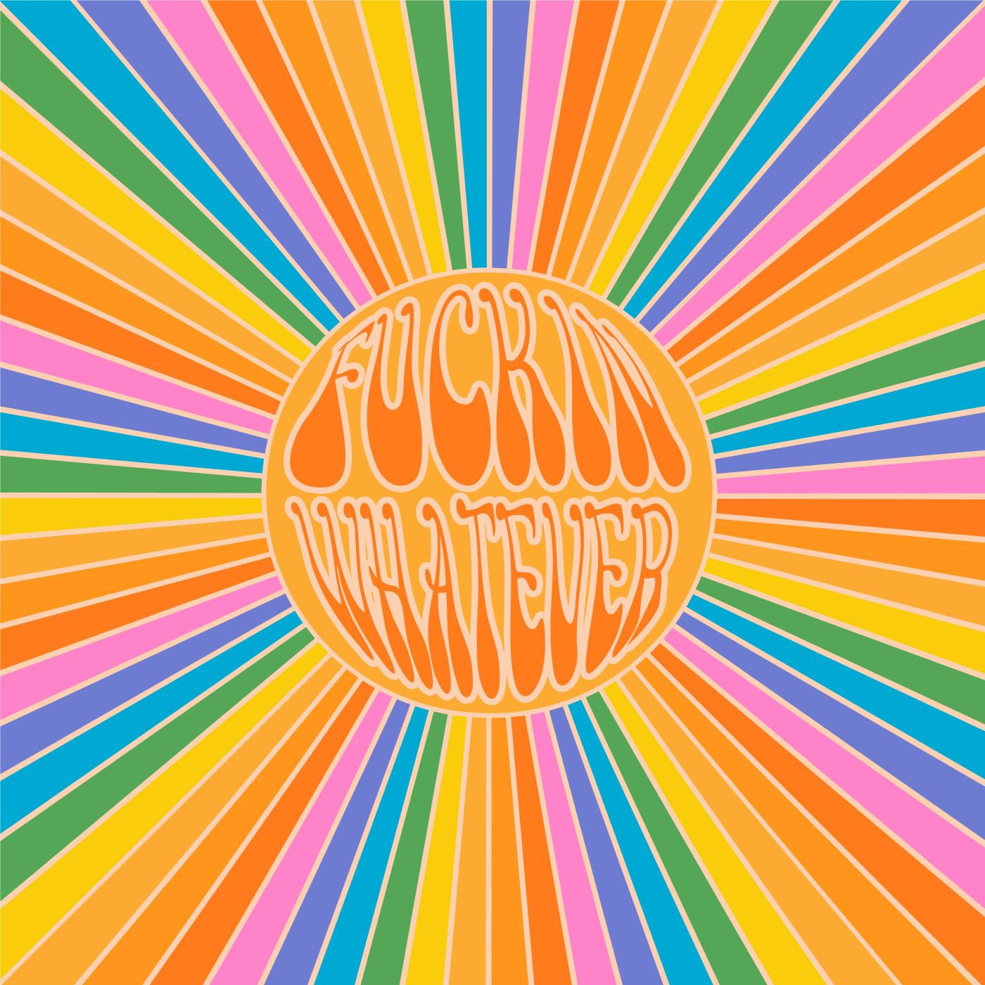 Fuckin Whatever | Fuckin Whatever (Yellow W/ Blue Splatter Vinyl) | Vinyl