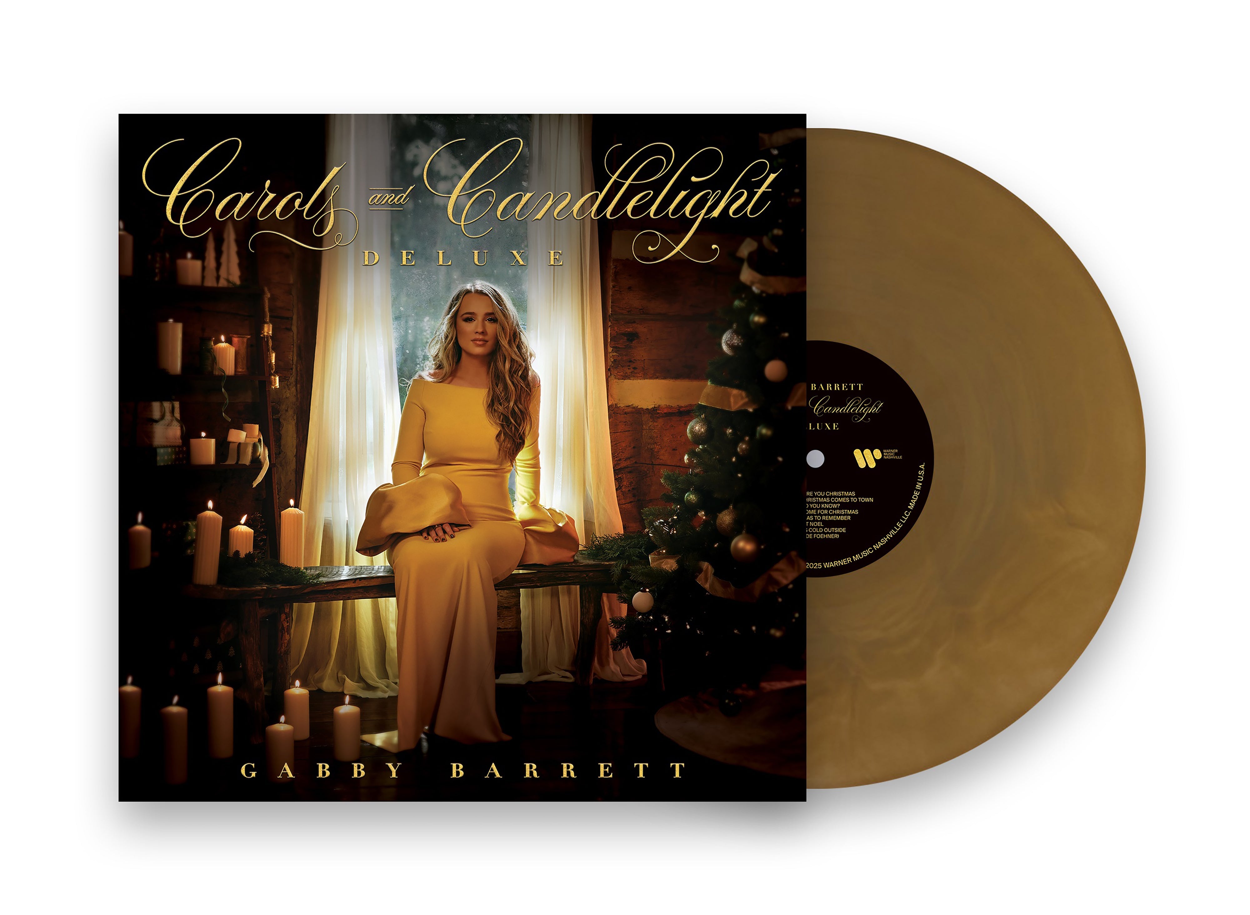 Gabby Barrett - Carols And Candlelight (Deluxe) [Gold Vinyl] | Vinyl