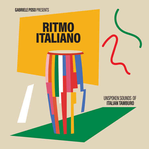 Gabriele Poso - Ritmo Italiano 'Unspoken Sounds of Italian Tamburo' | CD