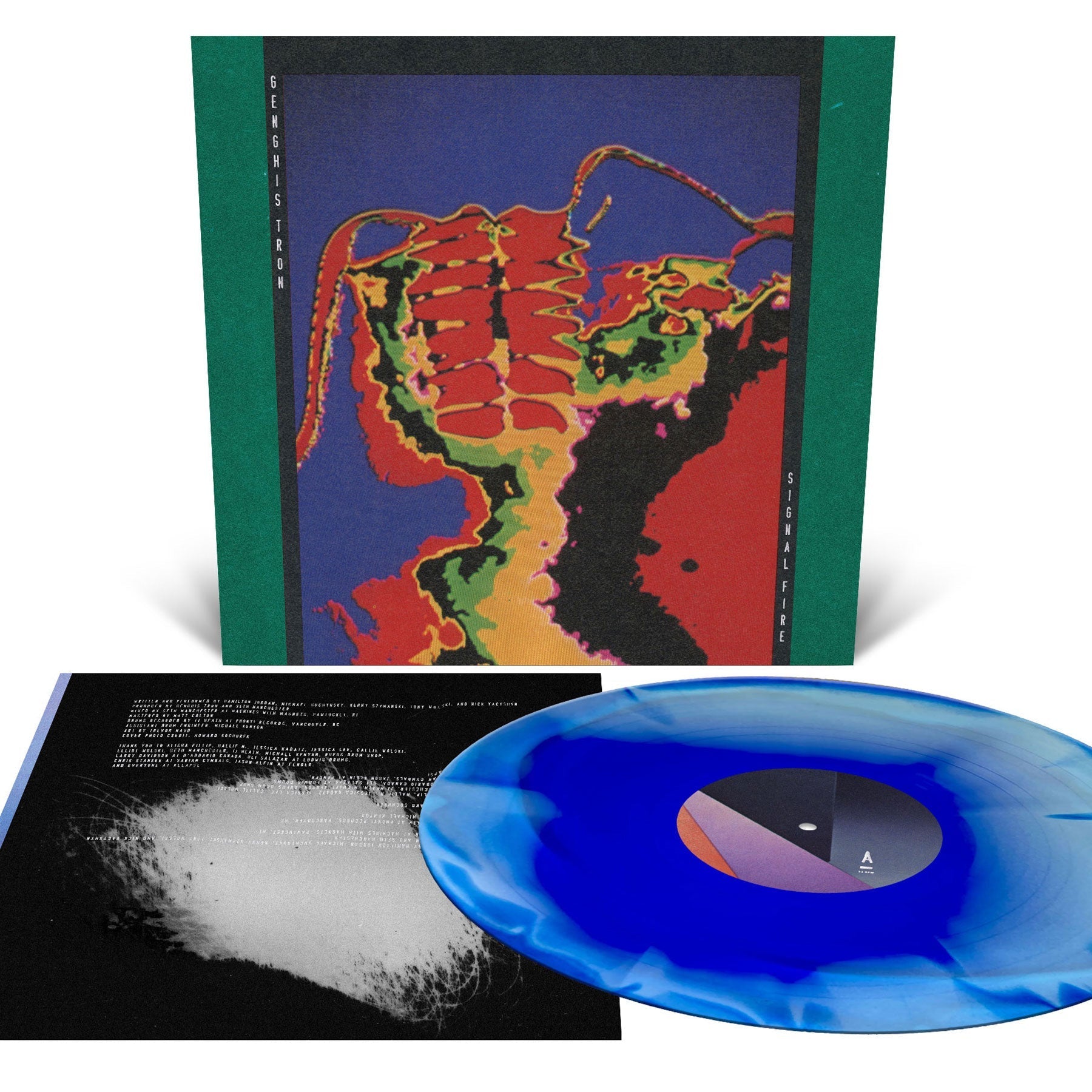 Genghis Tron - Signal Fire (Limited Indie Exclusive) [Custom Merge] | Vinyl