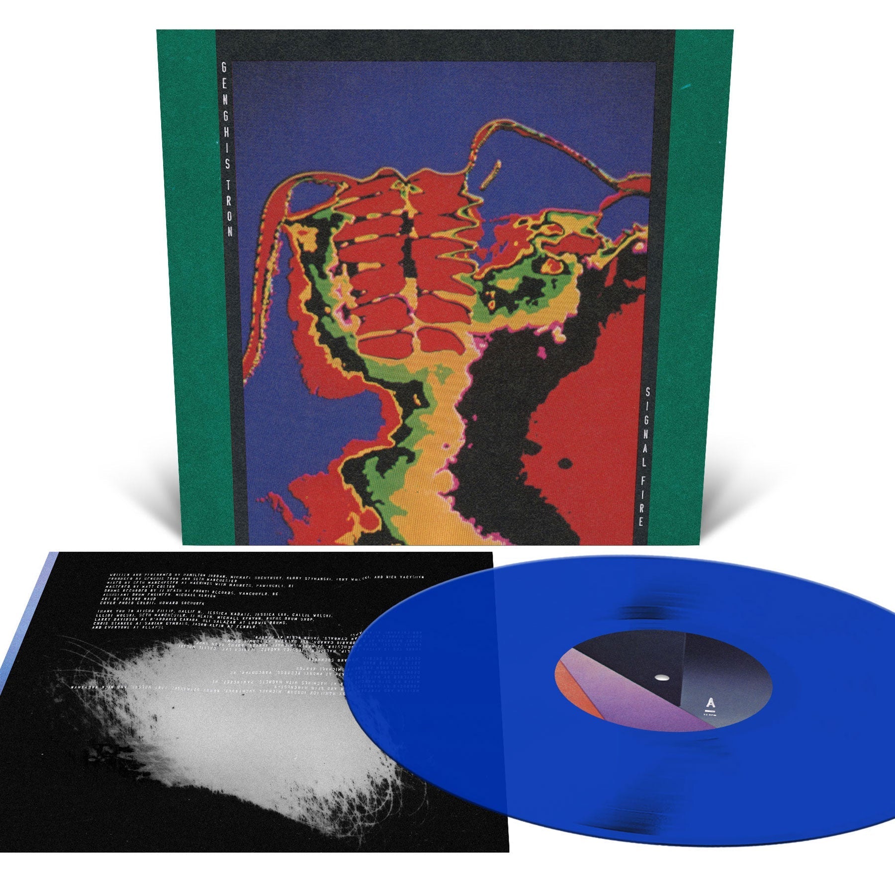 Genghis Tron - Signal Fire [Royal Blue] | Vinyl