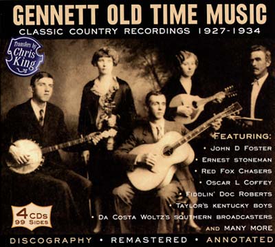 VA | Gennett Old Time Music: Classic Country Recordings 1927-1934 | CD