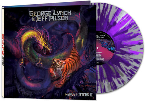 George Lynch | Heavy Hitters II - Silver/ purple Splatter | Vinyl