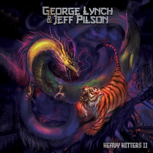 George Lynch | Heavy Hitters II - Silver/ purple Splatter | Vinyl