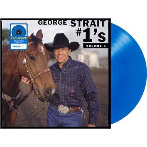 George Strait - #1's Volume 1 [Blue LP] | Vinyl