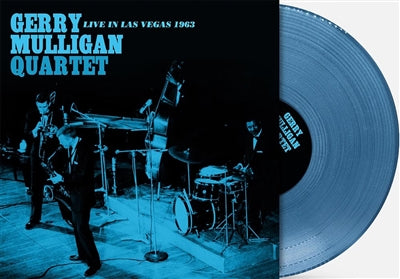 Gerry Mulligan Quartet | Live In Las Vegas 1963 (Indie Exclusive, Transparent Blue Colored Vinyl) | Vinyl