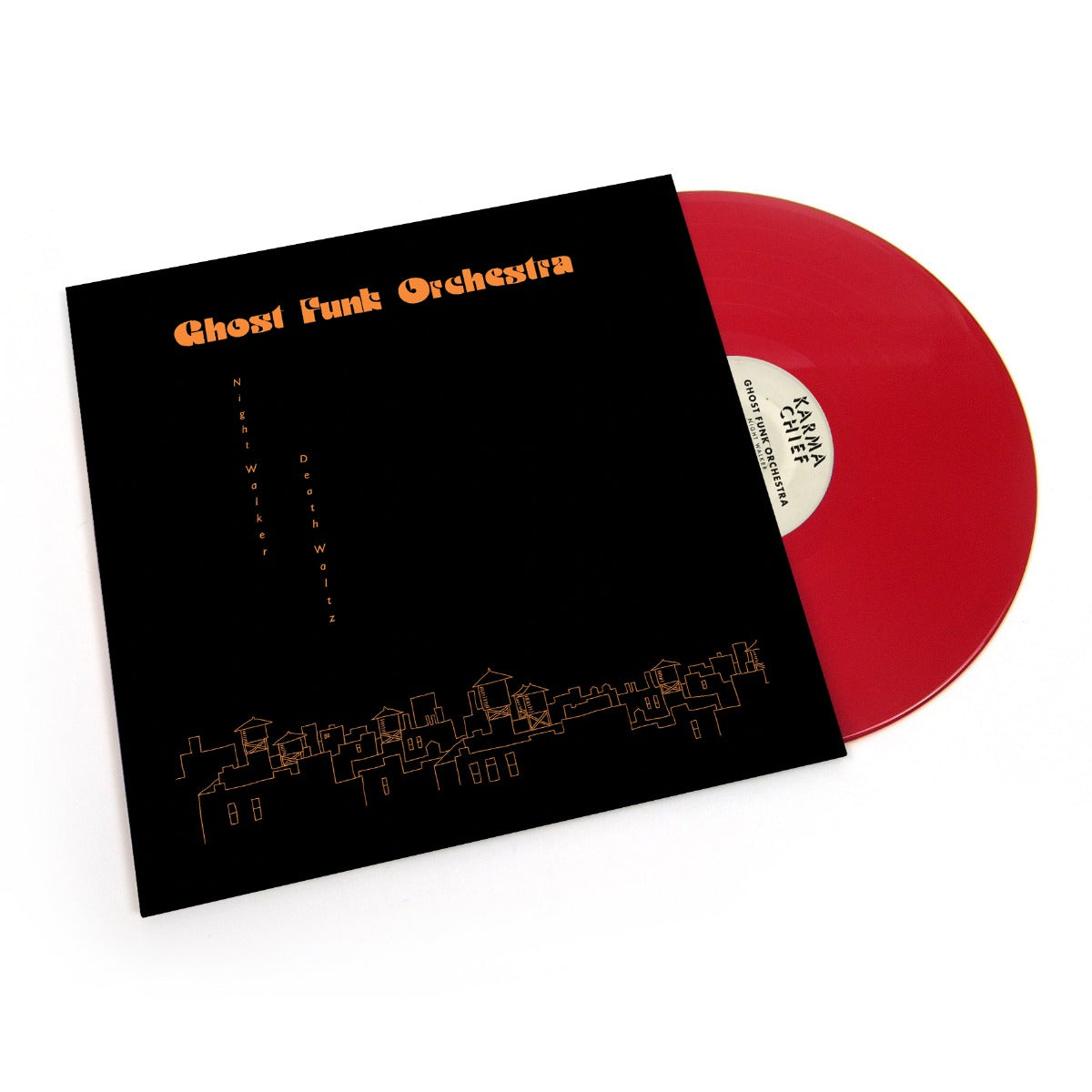 Ghost Funk Orchestra - Night Walker / Death Waltz (Opaque Red Colored Vinyl,Indie Exclusive) | Vinyl