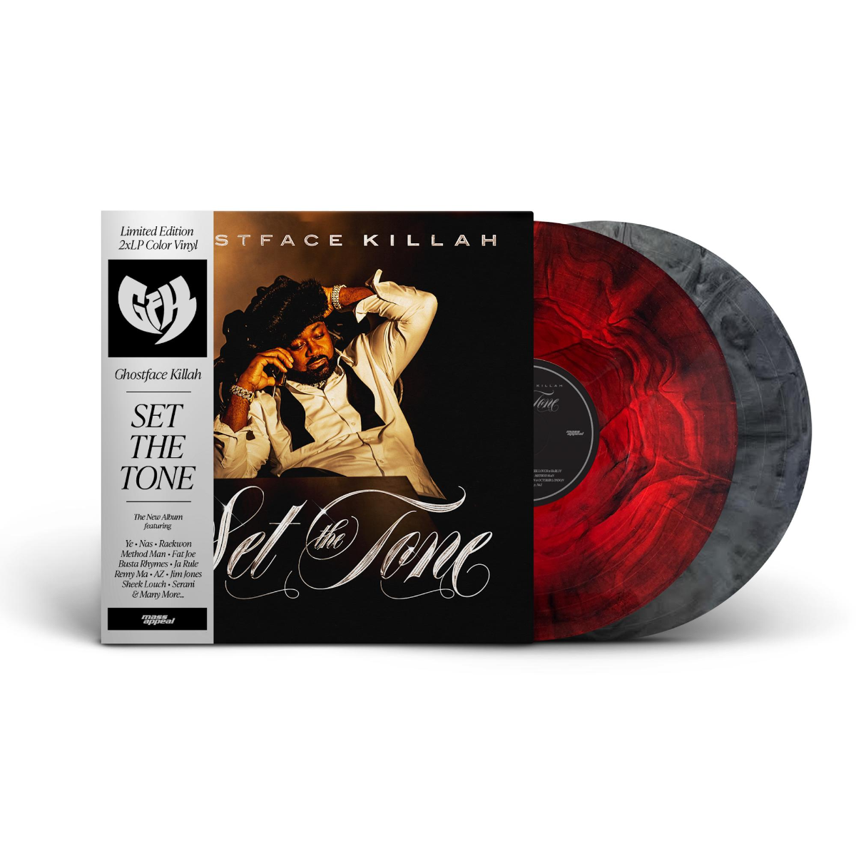 Ghostface Killah - Set The Tone (Guns & Roses) (Red & Black Marble Colored Vinyl) (2 Lp) | Vinyl