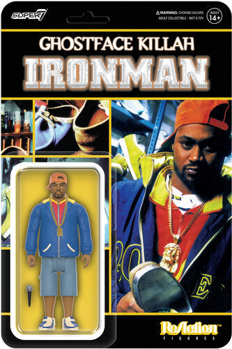Ghostface Killah - Super7 - Ghostface Killah - Reaction - Ghostface Killah Ironman (Collectible, Figure, Action Figure) | Action Figure