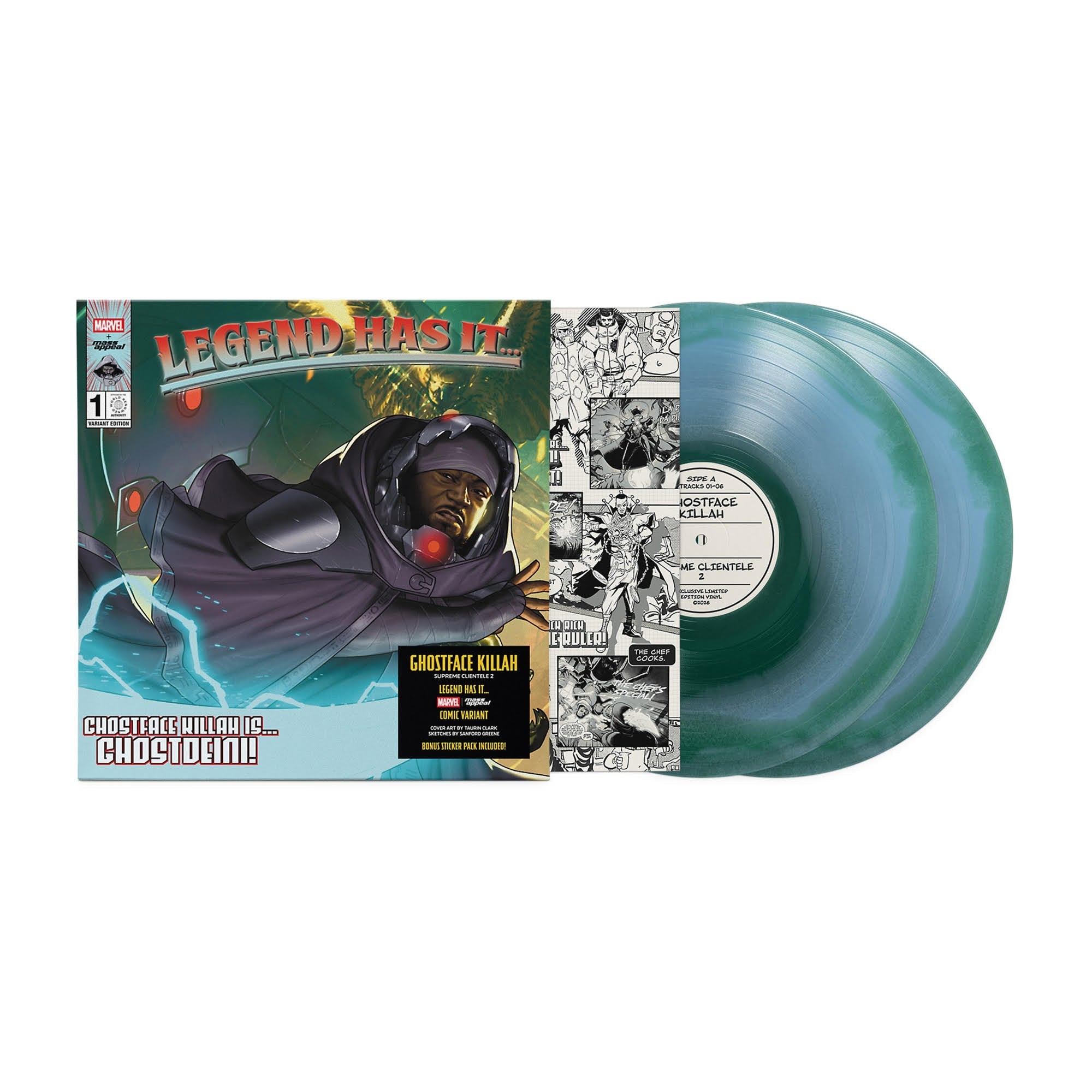 Ghostface Killah - Supreme Clientele 2 [Green/Blue Marble] [2LP] | Vinyl