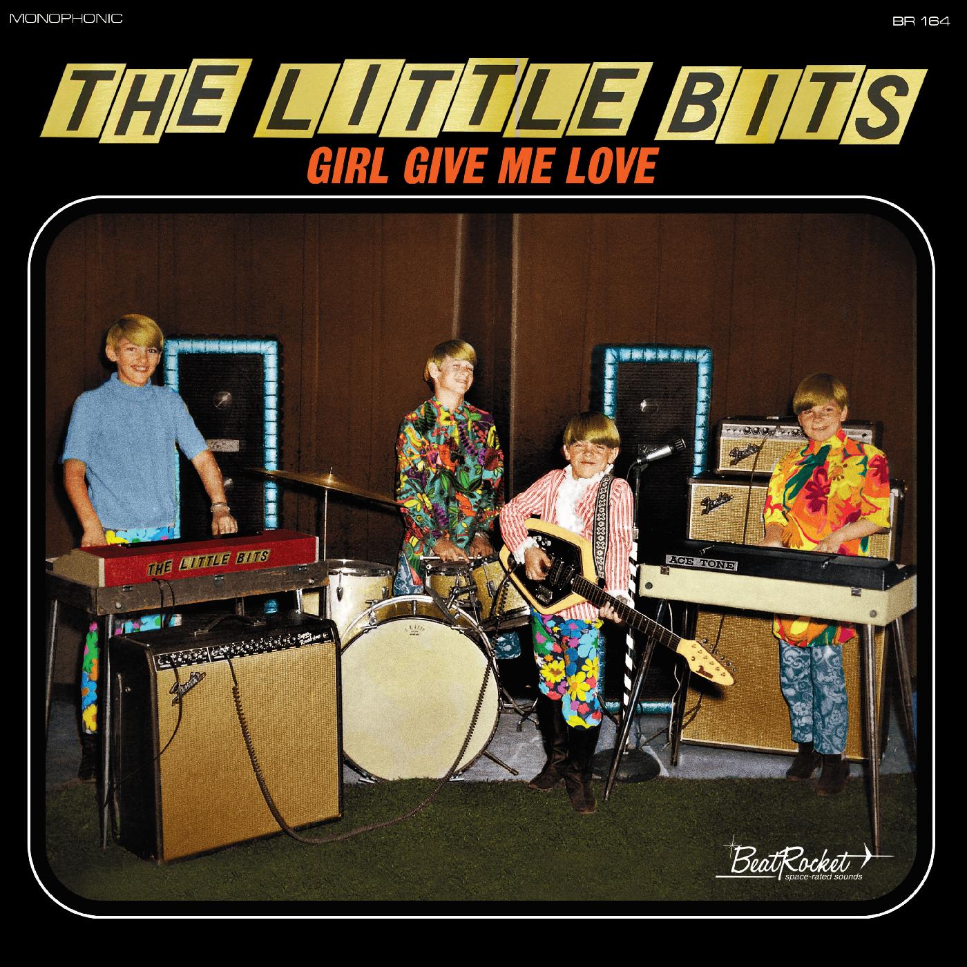 The Little Bits | Girl Give Me Love (ORANGE VINYL) | Vinyl