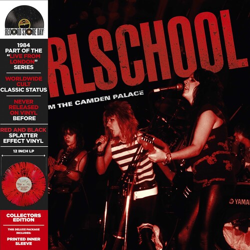 Girlschool - Live From the Camden Palace (Limited Edition, Red Colored Vinyl, Red, Deluxe Edition, Remastered) | Vinyl