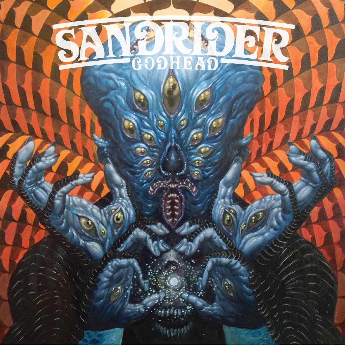 Sandrider - Godhead (ORANGE & CHARCOAL HAND-POUR VINYL) | Vinyl