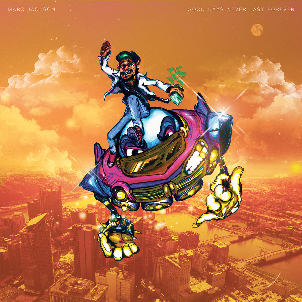 Mars Jackson - Good Days Never Last Forever (ORANGE VINYL) | Vinyl