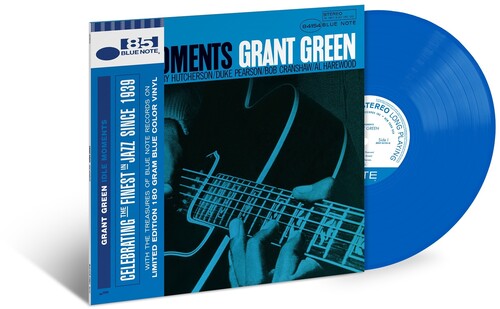 Grant Green | Idle Moments (Indie Exclusive, Limited Edition,180 Gram Blue Colored Vinyl) | Vinyl