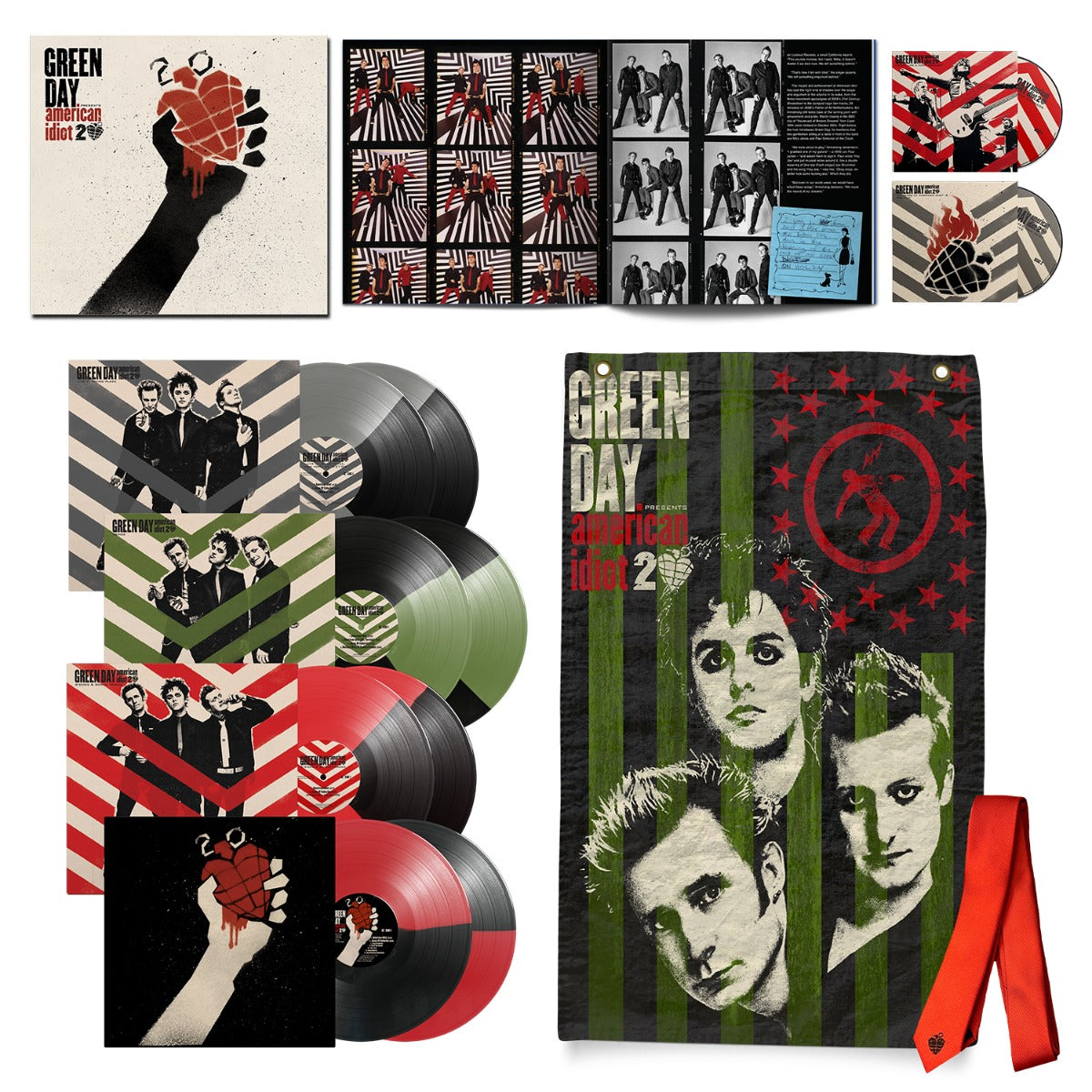 Green Day | American Idiot: 20th Anniversary Edition (Boxed Set, Deluxe Edition) (8 Lp) | Vinyl