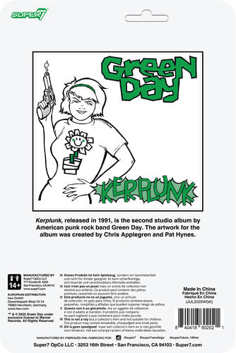 Green Day | Green Day - ReAction Figures - Kerplunk Girl (Action Figure) | Action Figure