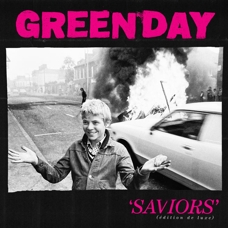 Green Day - Saviors (Édition De Luxe) (Clear With Hot Pink Splatter) (2Lp) | Vinyl
