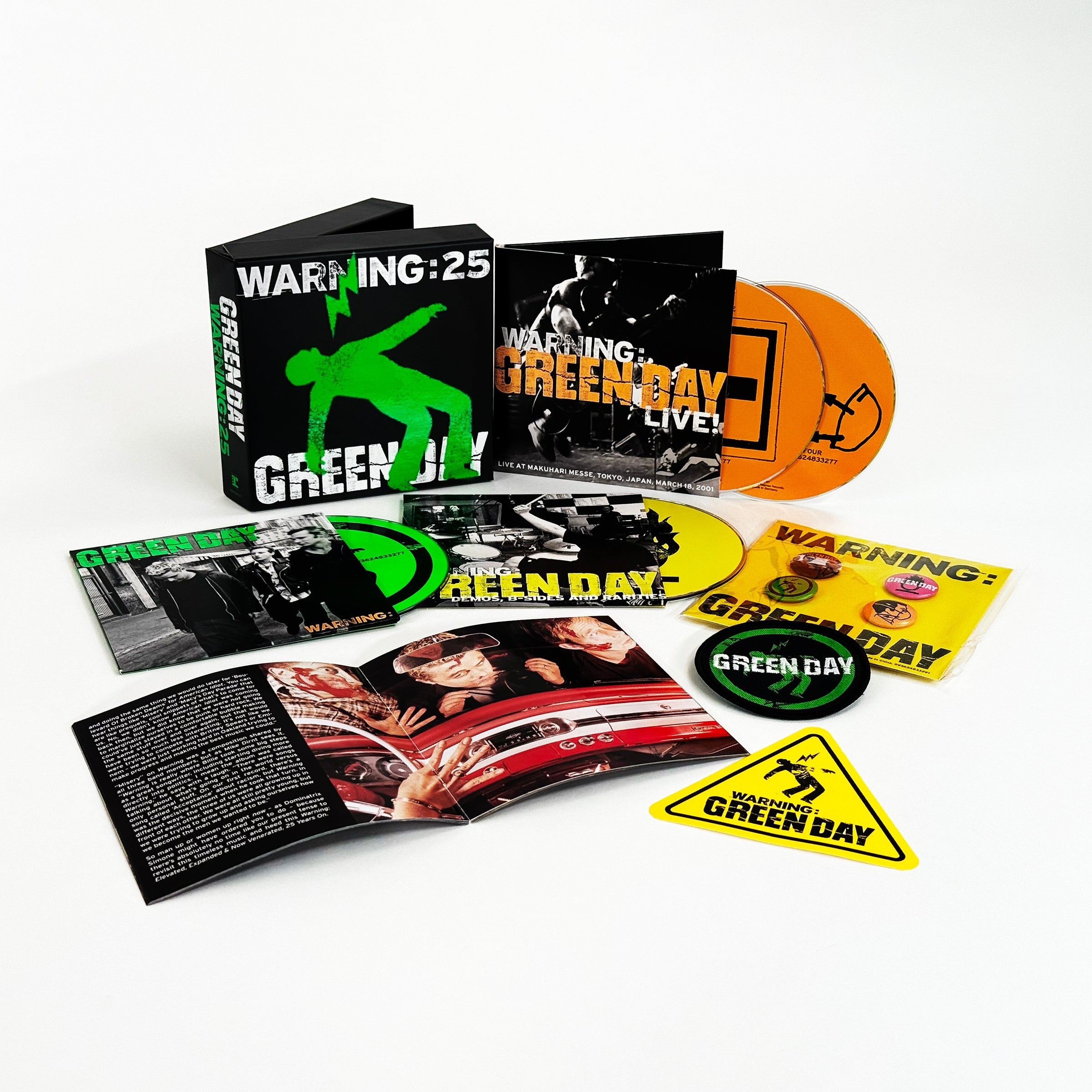Green Day | Warning (25Th Anniversary Deluxe Edition) [4CD] | CD