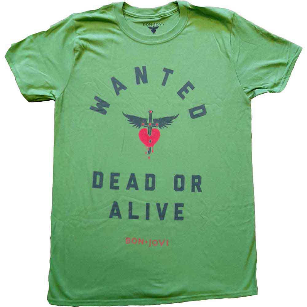 Bon Jovi - Wanted | T-Shirt Green
