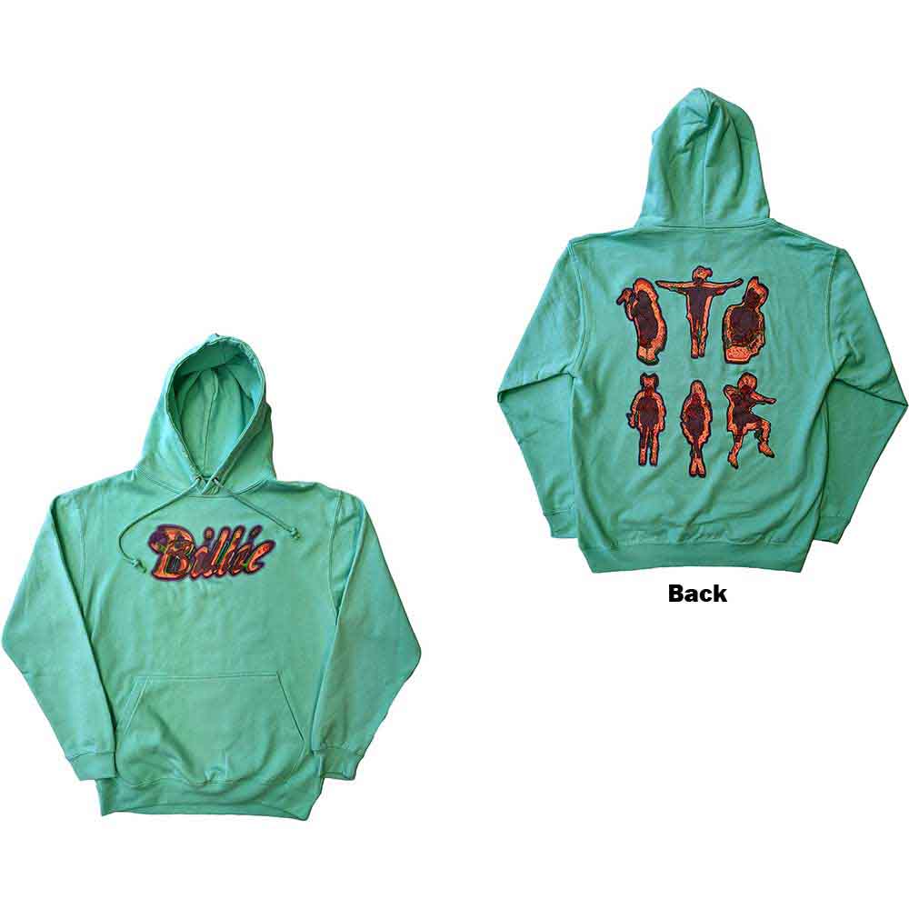 Billie Eilish - Silhouettes | Sweatshirt Green