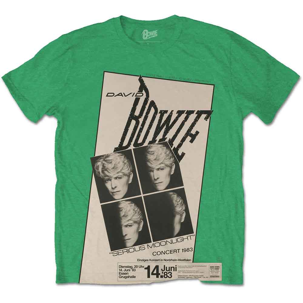 David Bowie - Concert '83 | T-Shirt Green