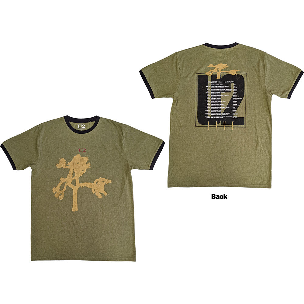 U2 | Joshua Tree Europe 1987. | Green