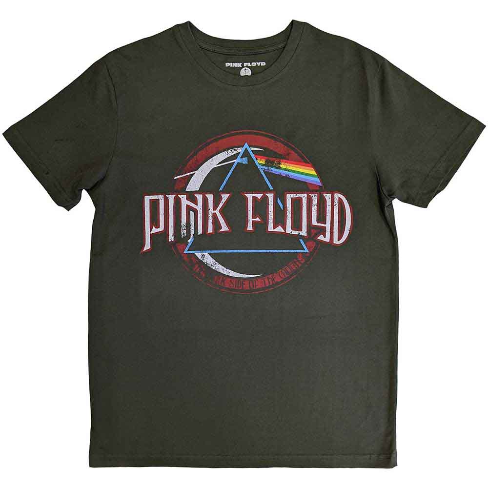 Pink Floyd - Vintage Dark Side of the Moon Seal | T-Shirt Green
