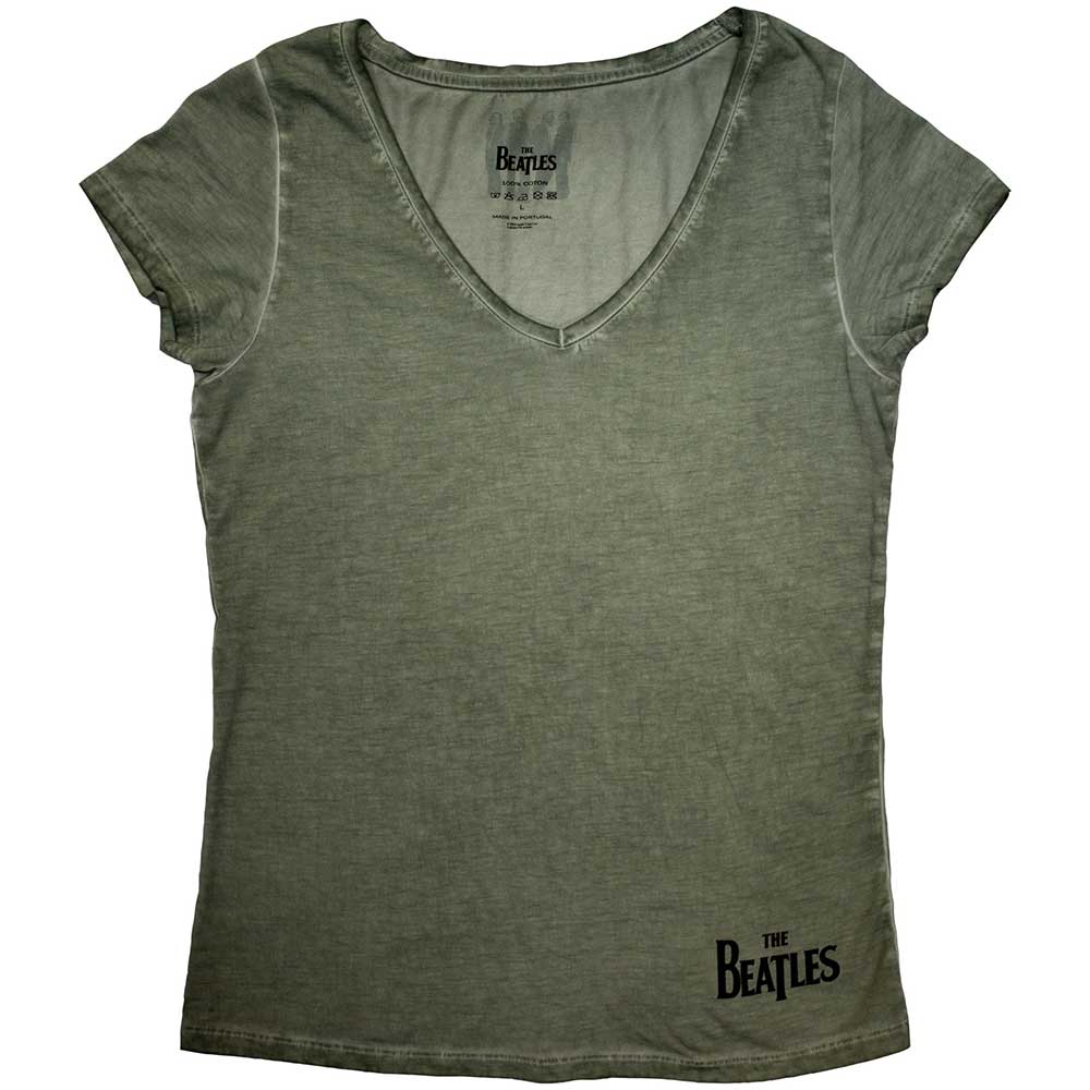 The Beatles | Corner Logo | Green