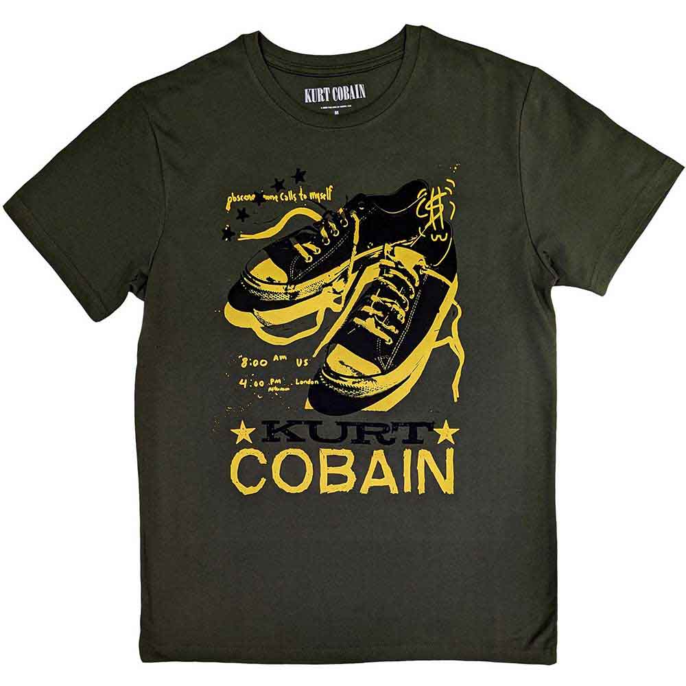 Kurt Cobain - Converse | T-Shirt Green