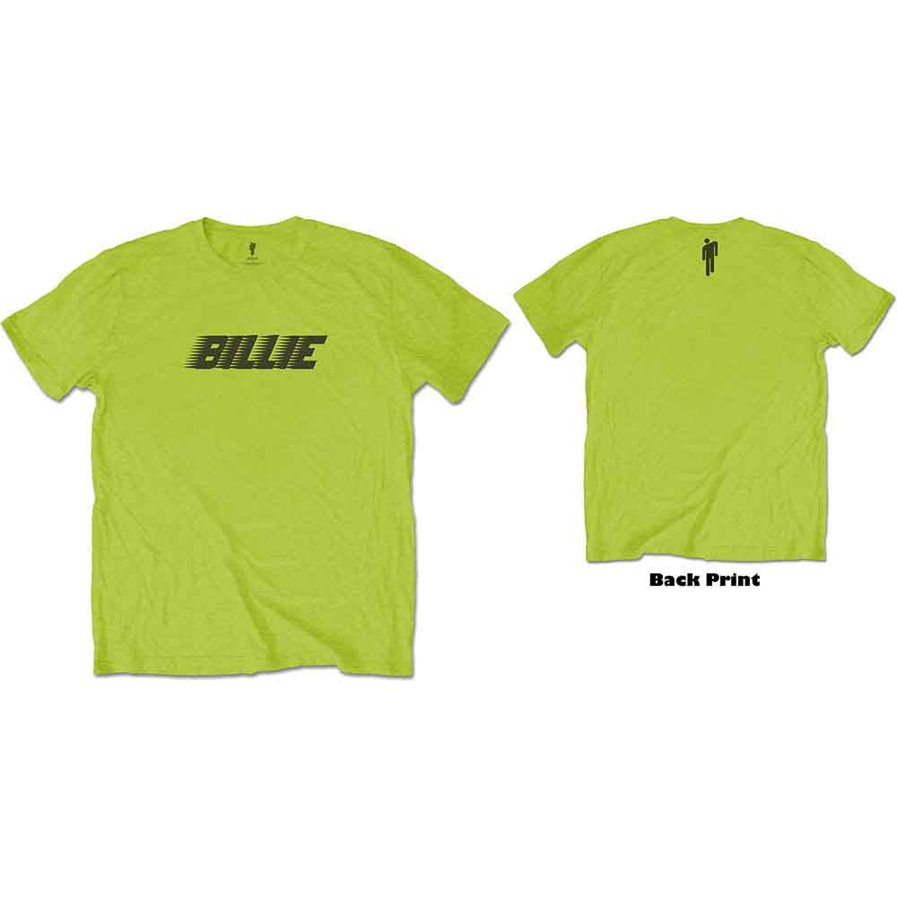 Billie Eilish - Racer Logo & Blohsh | T-Shirt Green