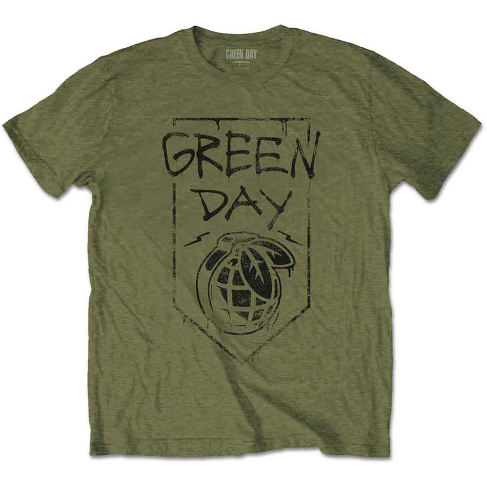 Green Day - Organic Grenade | T-Shirt Green