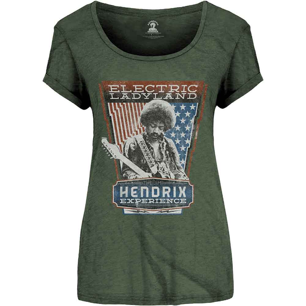 Jimi Hendrix - Electric Ladyland | T-Shirt Green