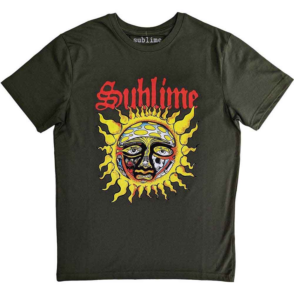 Sublime - Yellow Sun | T-Shirt Green