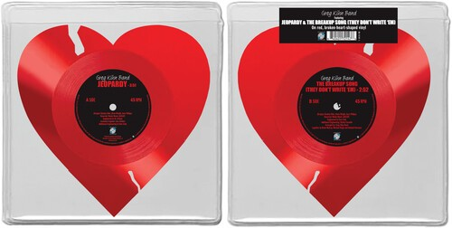 Greg Kihn Band | Jeopardy/ The Breakup Song (They Don't Write 'Em) (Limited Edition, Heart Shaped Red Vinyl) | Vinyl