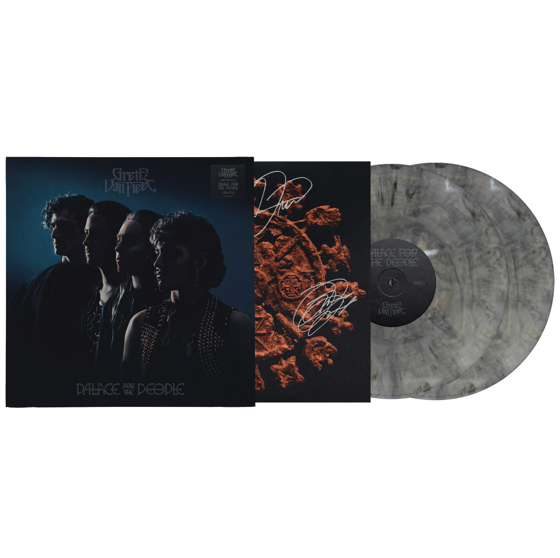 Greta Van Fleet - Palace For The People [Oracle Variant 2 LP] [Signed Insert] | Vinyl