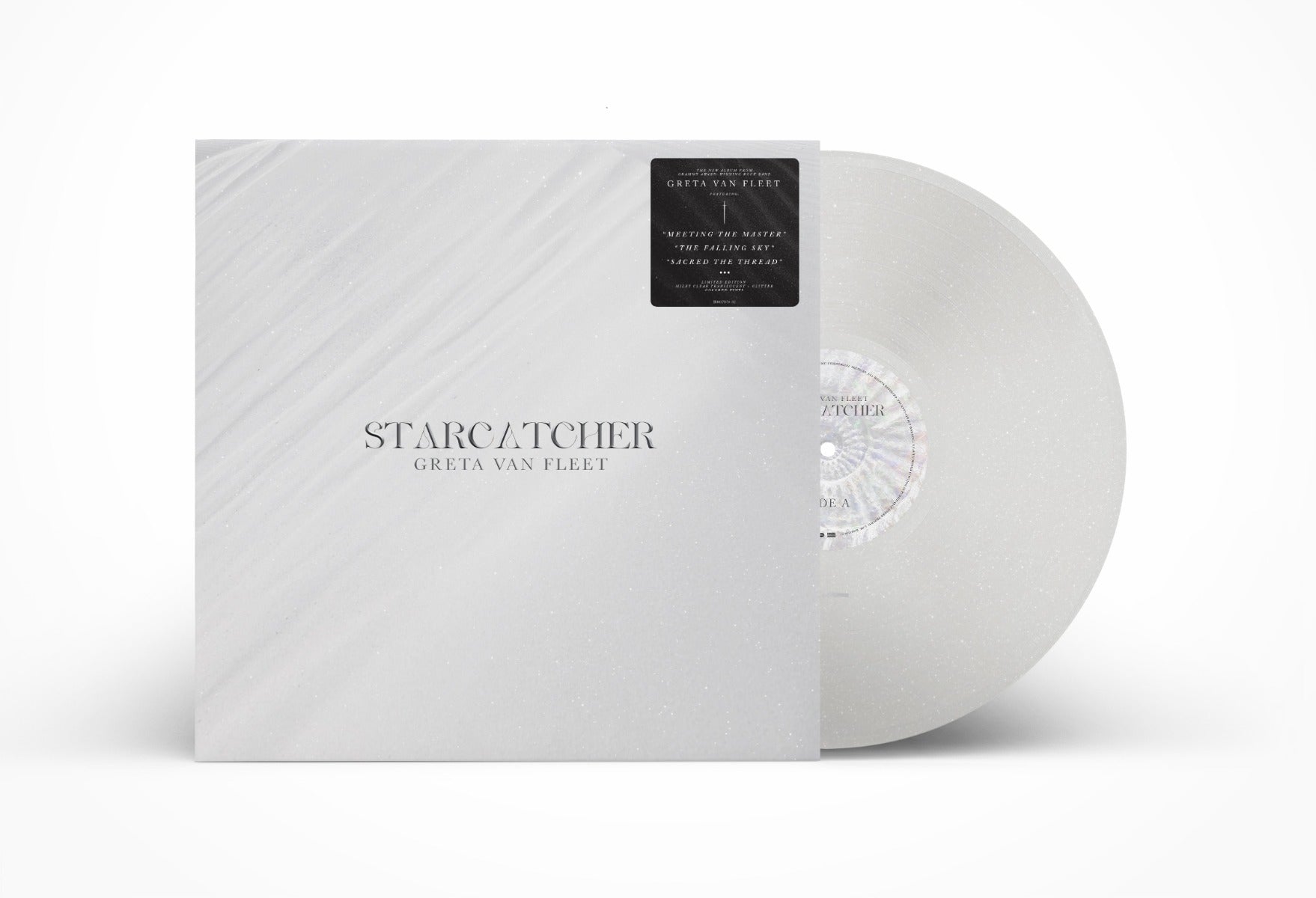 Greta Van Fleet Starcatcher White Glitter Vinyl