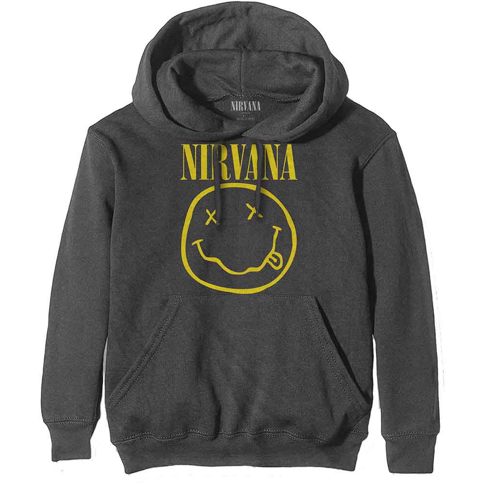 Nirvana | Yellow Happy Face | Sweatshirt