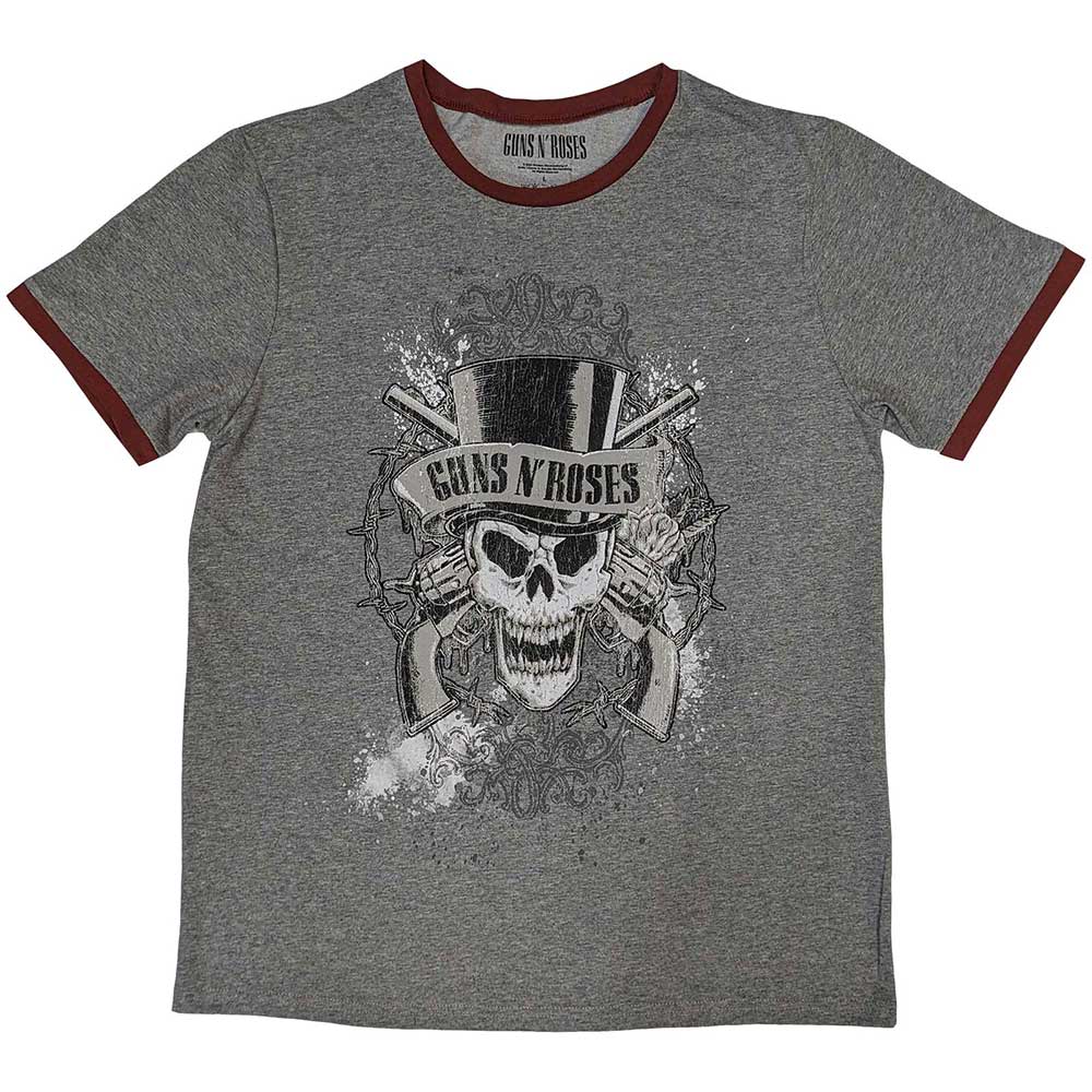 Guns N' Roses | Faded Skull | Grey